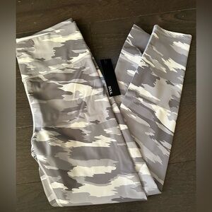 SoulCycle Gray Camouflage Leggings